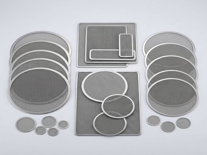 Advanced 120mm Diameter 50 Mesh Coarse Screen Round Shape Sta...